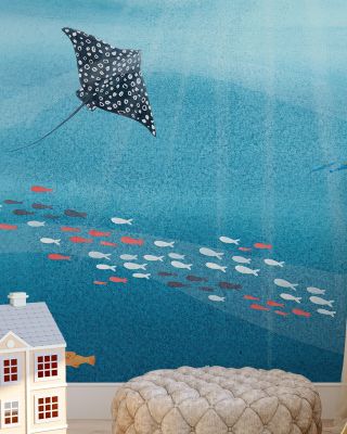 Underwater Sea Life Scenery