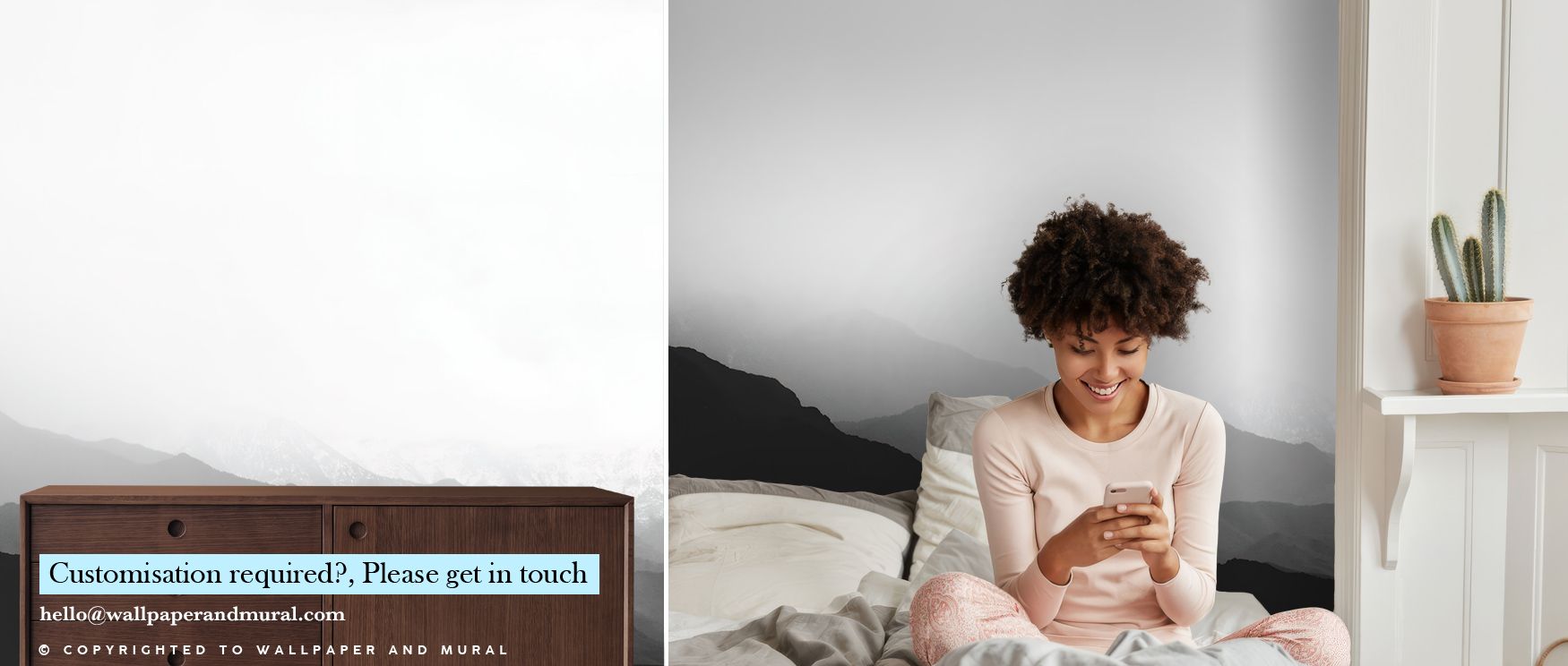 In Virgin Mountains Wallpaper, art and nature merge in tranquil choreography. The textures flow like clouds over peaks, creating depth and subtle movement that bring calm beauty and elegance to serene home settings or lounge interiors. 