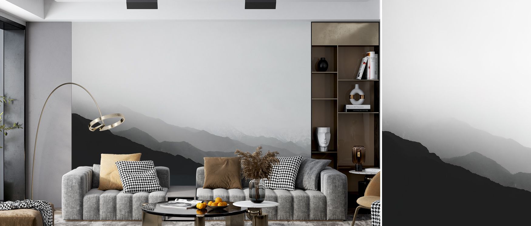 Virgin Mountains Wallpaper embodies peaceful elevation through textured artistry. Its subtle tones mirror distant mountain silence, wrapping interiors in calm confidence and natural beauty that balance depth and grace. 