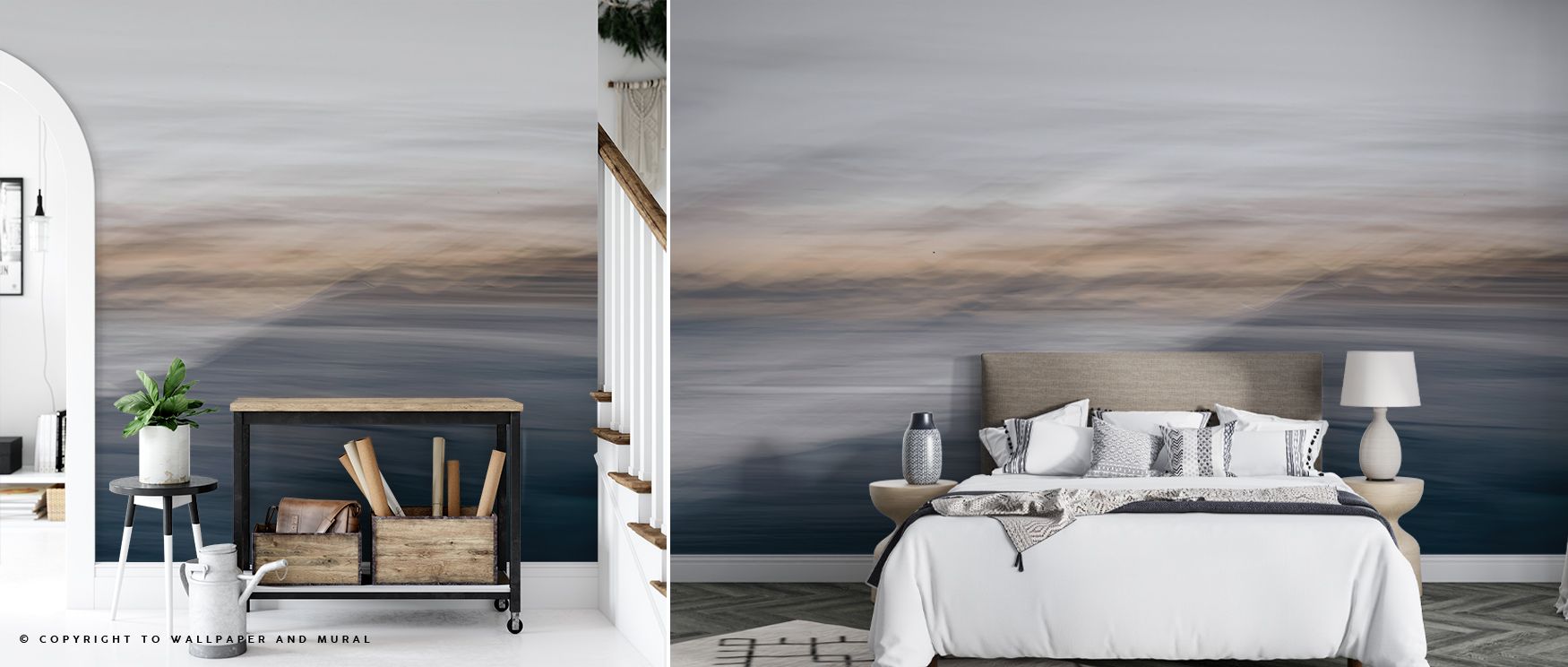 Layered blues and shimmering highlights glide through Waves Move Me Wallpaper, lending walls a luminous calm. Its design reflects the spirit of tides, perfect for interiors that embrace tranquility and timeless fluidity. 