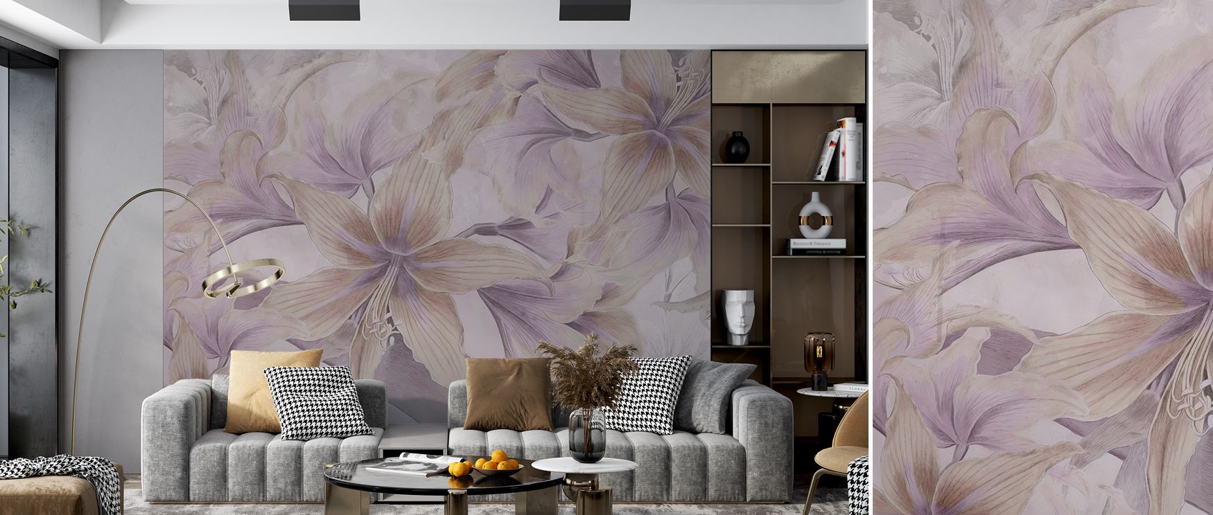 Within the Amarantus Dream Pink Wallpaper, the artistry of tone creates emotional depth. Each gradient of pink captures fleeting moments of calm, translating the essence of softness into lasting visual serenity. The result is a mural that feels alive with