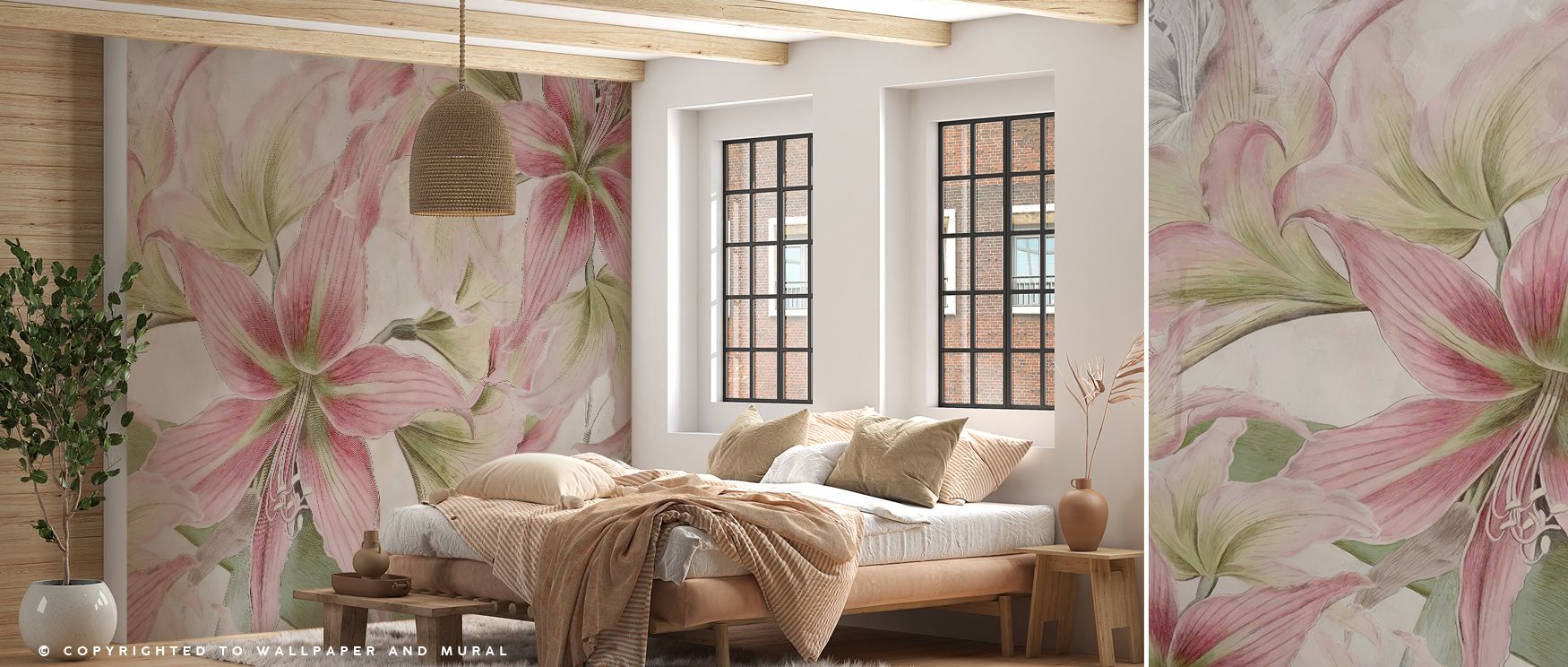 The Amarantus Dream Vivid Wallpaper embodies the beauty of movement. Each flower seems to sway within a sea of glowing pigment, creating fluid transitions between shades of rose, amber, and soft violet. Its lively gradients capture optimism, blending art 
