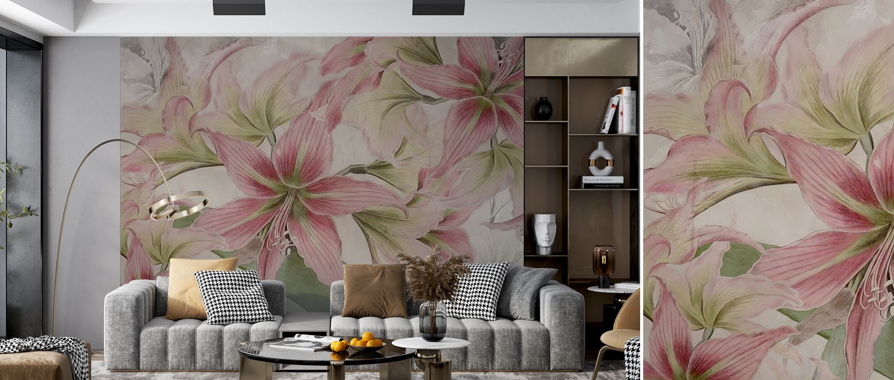 The Amarantus Dream Vivid Wallpaper embodies a vision of modern botanical passion. Each tone vibrates with harmony, inviting joy and inspiration to dwell in your home. It redefines energy as elegance — bold yet balanced. 