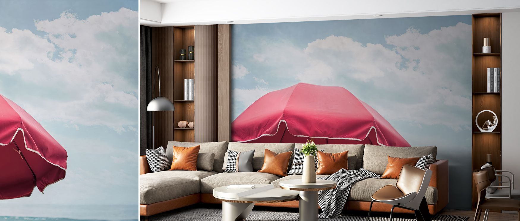 Soft radiance flows within Beach Bliss I Wallpaper, where horizon dissolves into sea haze. Each layer reveals quiet power and depth, transforming interiors into poetic reflections of light, peace, and artistic minimalism.