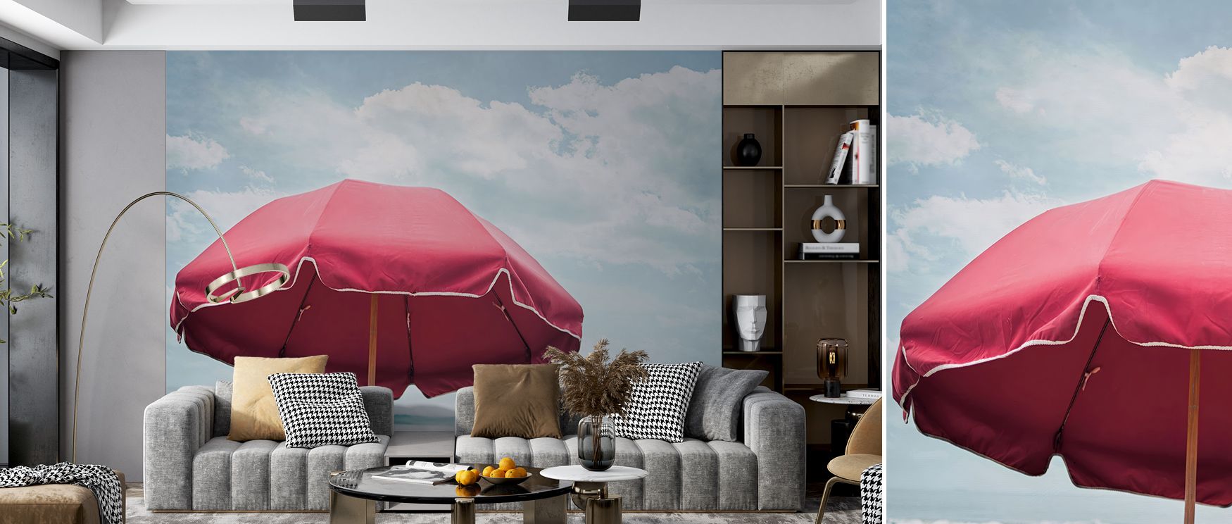 Silver luminescence rises across Beach Bliss I Wallpaper, uniting sand and water. Each contour suggests grace and continuity, enriching homes with meditative softness and balanced, restorative calm.