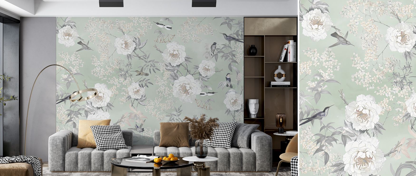 Golden haze settles across Birds of Edenssd Wallpaper, painting serenity in layered vibrancy. Each feather tells of joy and artistry, turning interiors into sanctuaries of balance, light, and natural inspiration.
