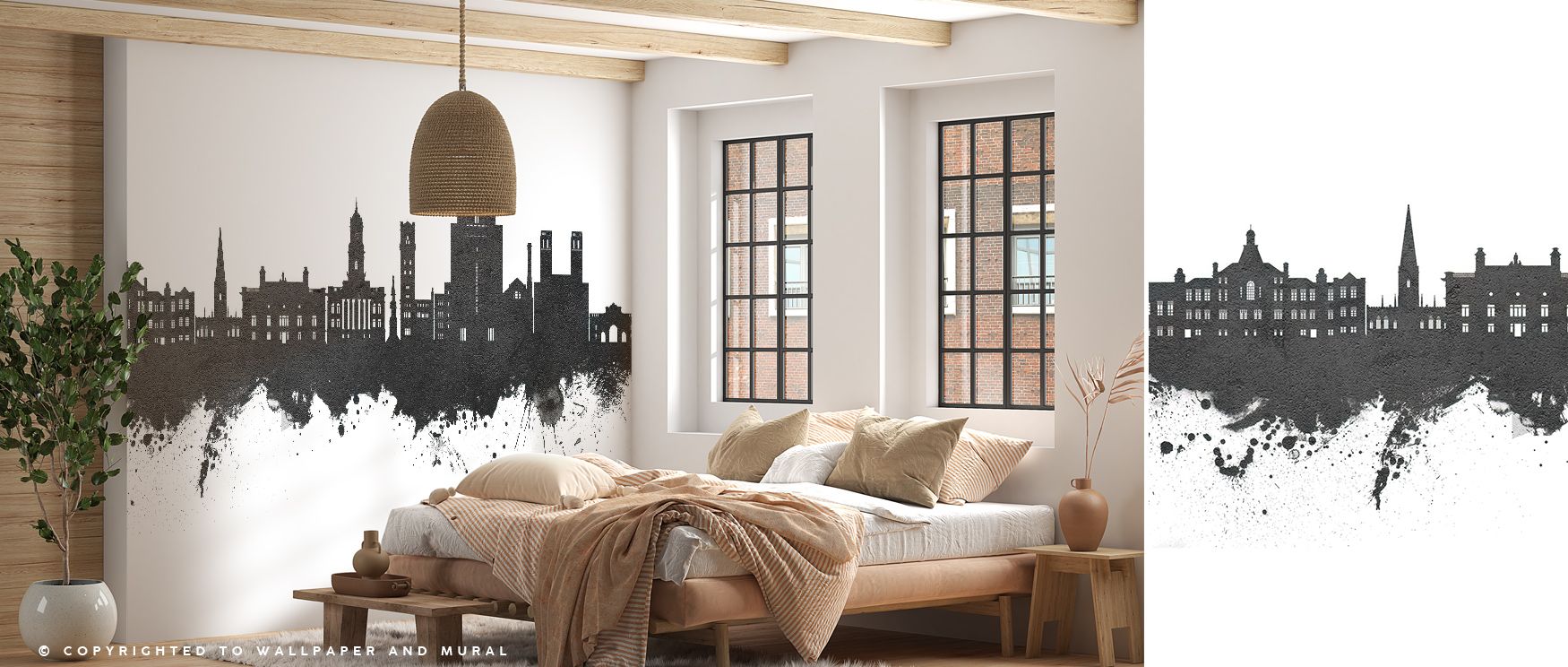 Urban simplicity shines within Birkehead England Skyline Black & White Wallpaper, where precision meets tone. The imagery evokes design confidence and tranquility, enhancing modern interiors with light, shadow, and balanced architectural energy.