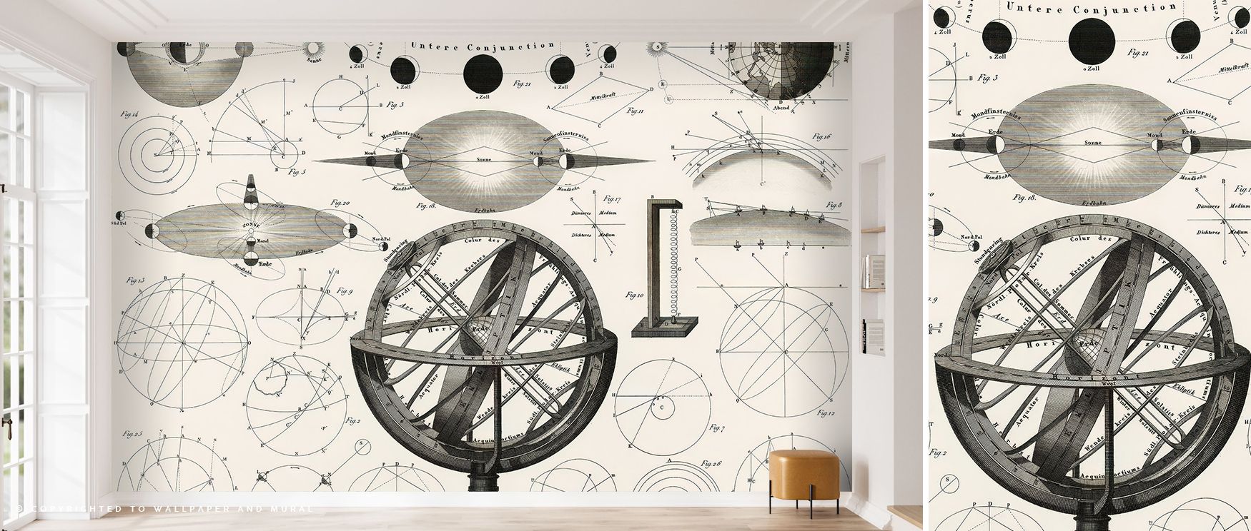 Expressive artistry defines Bolder Atlas Wallpaper, where detailed shapes reflect creative spirit. The design’s bold tones enhance interiors with warmth, curiosity, and imaginative visual harmony. 