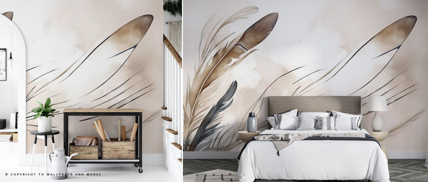 Natural refinement shines through the Breath Brown Wallpaper, its layered tones merging like clay and sunlight at dusk. The flow of color brings organic rhythm to interiors, creating an atmosphere that feels warm, stable, and deeply human. Subtle highligh