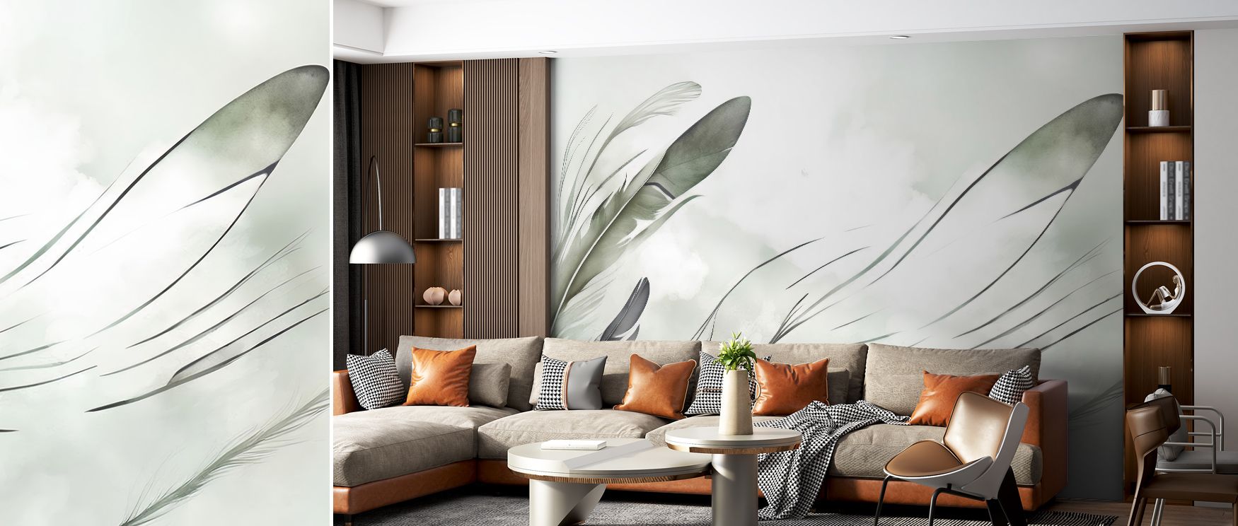 Verdant color sweeps across the Breath Green Wallpaper, its smooth gradients creating visual rhythm that calms the spirit. Subtle shifts in brightness evoke the elegance of open fields under soft skies. The design breathes harmony into modern interiors, e
