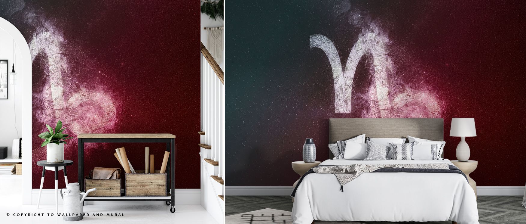 Soft reflections of starlight move through the Capricorn Zodiac of Stars Wallpaper, blending serenity and grandeur. Each curve of light creates flow, symbolizing purpose and clarity. The design captures cosmic beauty, bringing infinite calm and wonder to 