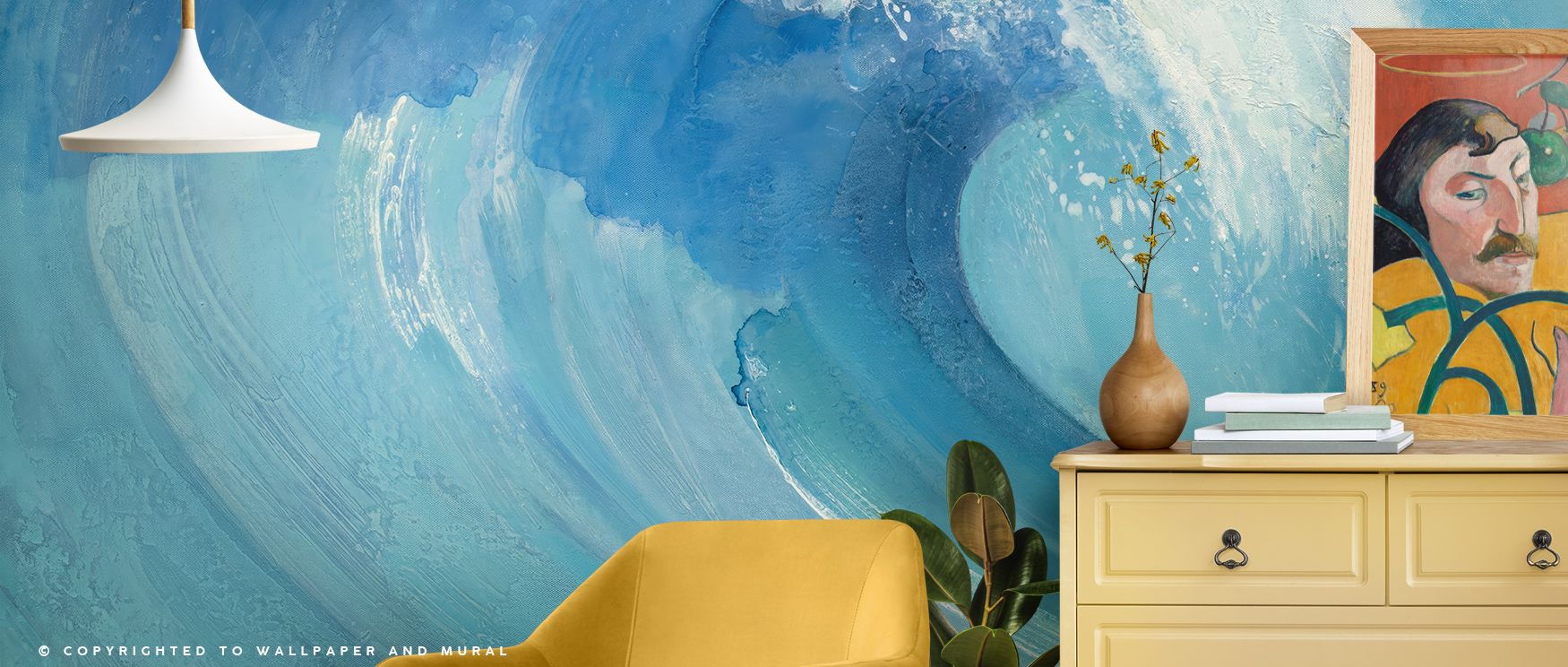 Gentle brilliance flows through the Catch a Wave Wallpaper, uniting elegance and motion. Each detail embodies freedom, bringing harmony and endless calm to interiors inspired by the ocean’s quiet balance. 