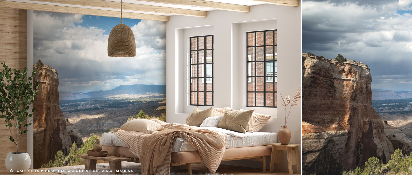 Soft alpine air glides through Colorado Scene Wallpaper, its patterns flowing with quiet strength. The palette of stone and sky captures mountain poetry, transforming interiors into visual sanctuaries filled with natural calm and reflective elegance. 