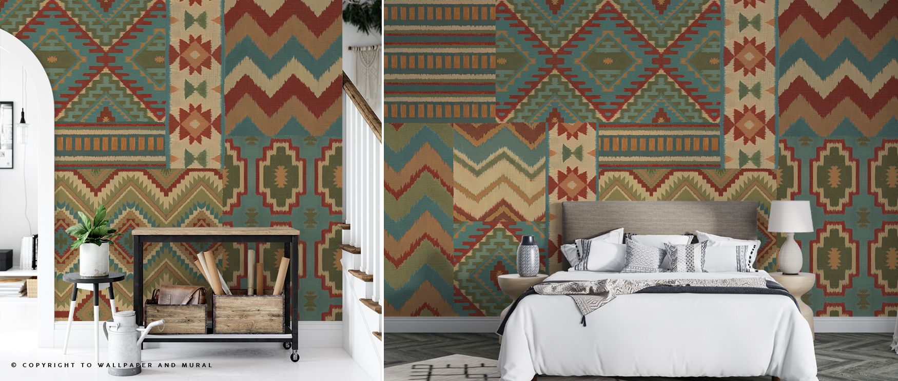 Pastoral elegance flows through Country Mood I Wallpaper, where earth and sky unite in peaceful harmony. The tones of cream, sage, and muted gold express softness and tranquility, transforming walls into poetic landscapes of calm beauty and proportion. 