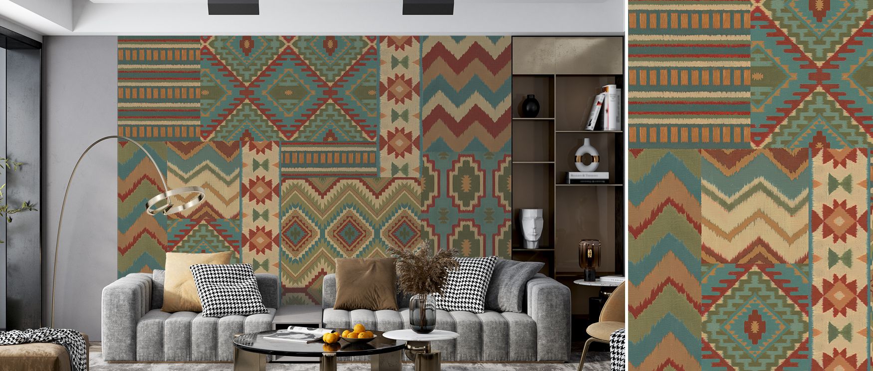 Natural artistry breathes across Country Mood I Wallpaper, balancing tone and form with pastoral rhythm. Each brushstroke captures grace, depth, and elegance through delicate movement and color. 