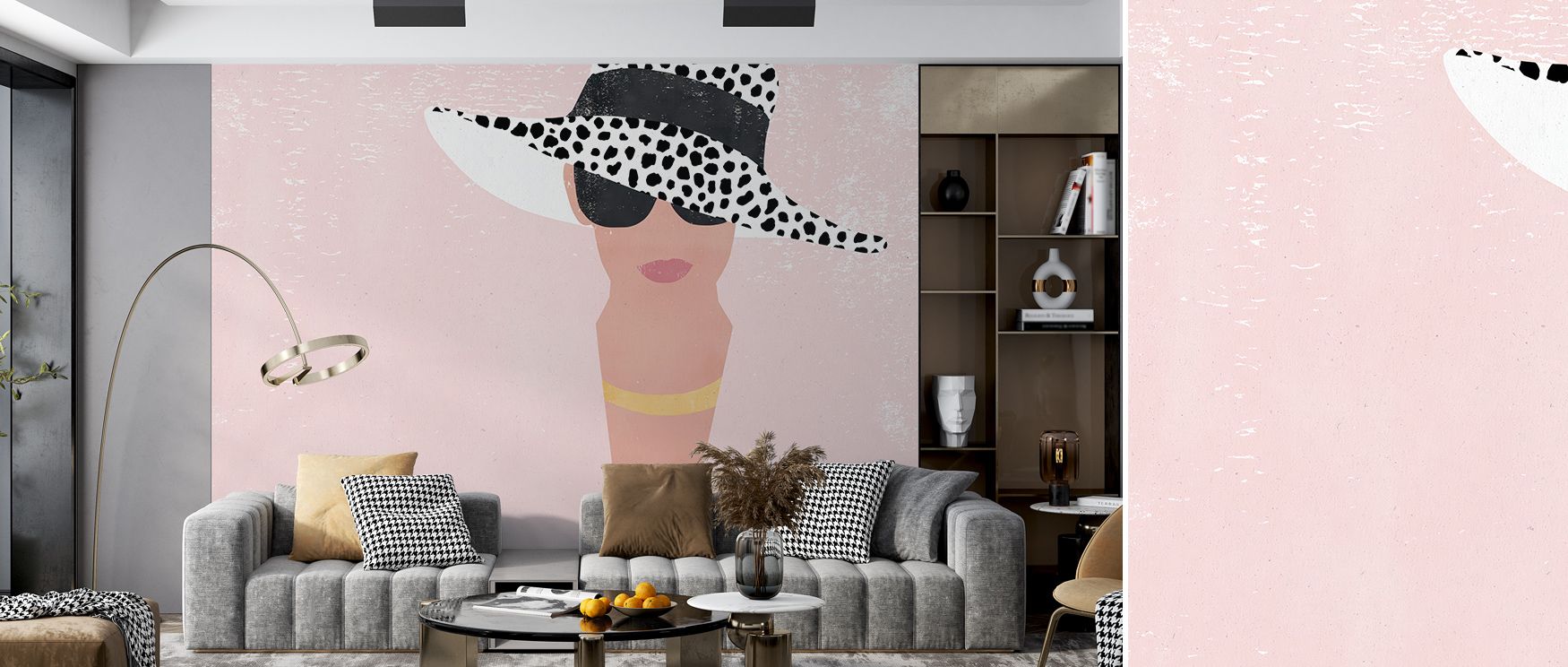 Light interacts with form across Dotted Fashion Forward Wallpaper as dots shimmer softly, revealing layers of depth and tone. Its arrangement creates visual intrigue, filling interiors with energy and graceful restraint. 