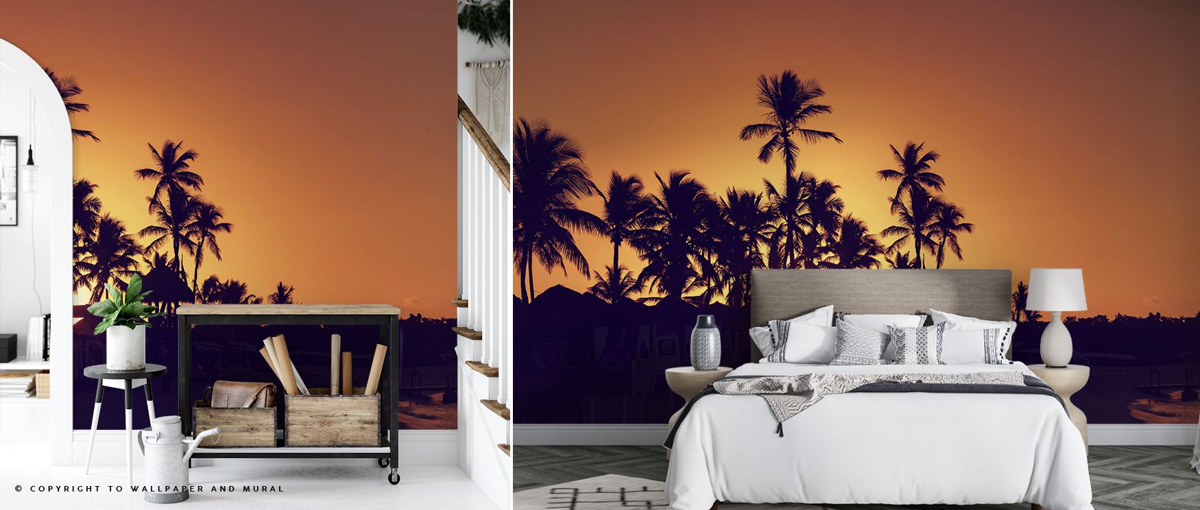 Waves shimmer in golden reflection across Early Morning Surf Wallpaper, their movement both soothing and dynamic. The composition conveys depth and tranquility, enriching homes with oceanic serenity and quiet strength through balanced artistry. 