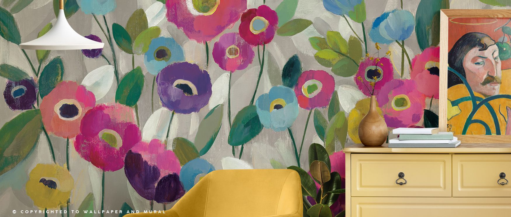 Softly painted florals bloom across Fairy Tale Flowers V Pink Wallpaper, each curve revealing emotion through gentle texture. Its poetic design radiates tranquility and light, creating timeless interiors rich in charm. 