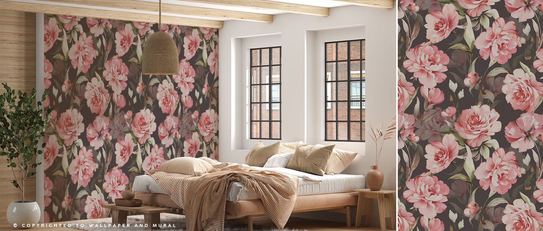 Each flower and stem sits in dialogue, producing a lyrical balance that resembles music translated into botanical form; this poetic quality makes bedrooms sanctuaries of calm, dining spaces elegant theaters, and living rooms cultivated retreats, enhancing