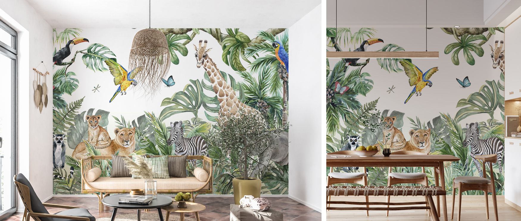 Ark Friends radiates charm and adventure, balancing calm greenery with animated rhythm. It enriches nurseries, bedrooms, or playrooms with joyful rhythm, grounding interiors in storytelling beauty. 