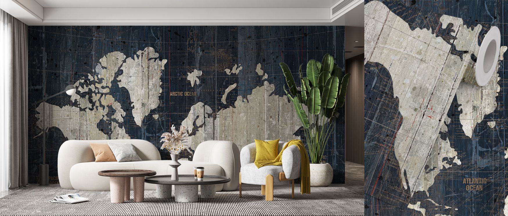Old World Map radiates charm and composure, enriching studies, home offices, or dining areas with timeless elegance. Its vintage artistry makes interiors cultivated sanctuaries of rhythm and history. 