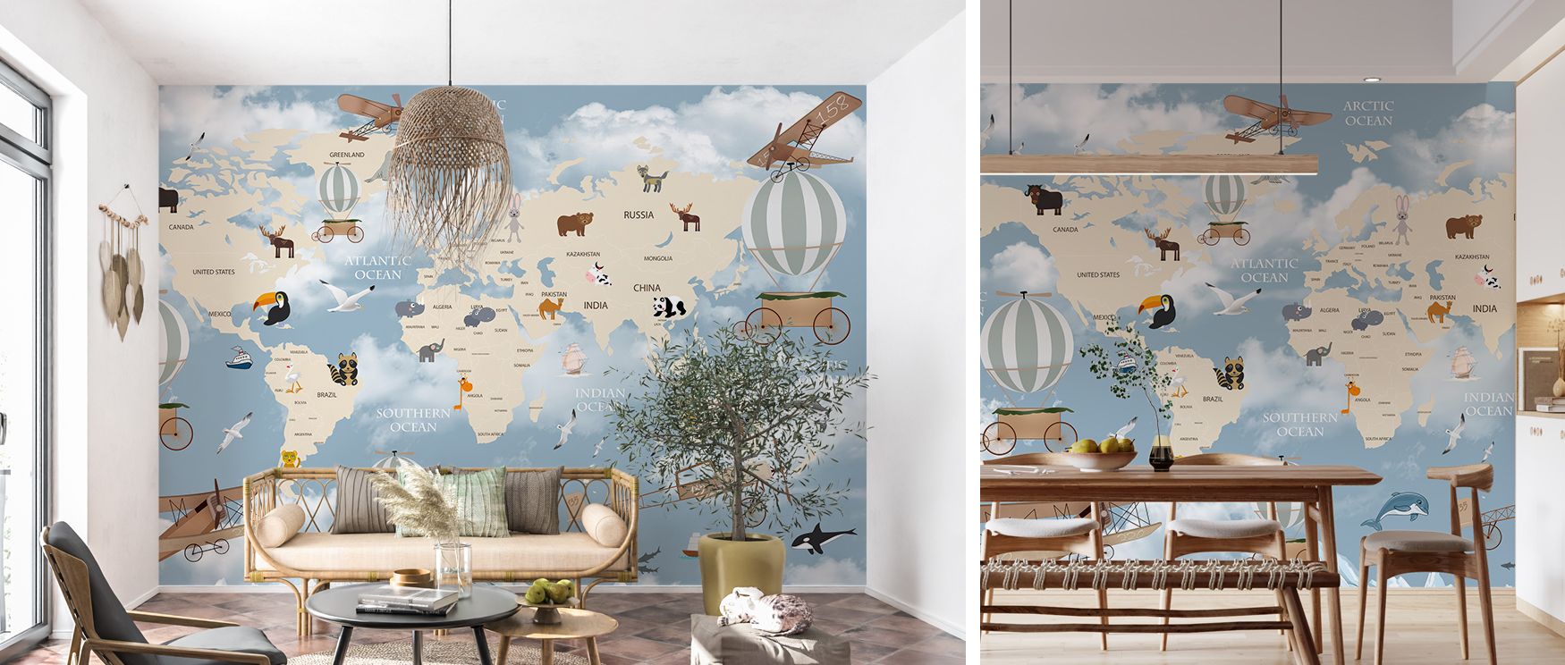 Adventure World Map radiates balance between geography and artistry. Its landmarks and cities enrich studies, living areas, or family rooms with rhythm, curiosity, and decorative charm. 