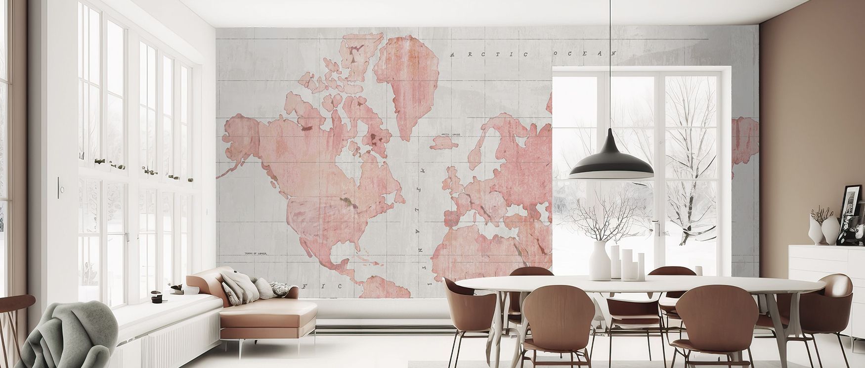 The mural layers ambition and style, enriching interiors with balance. Its composition makes girls’ bedrooms or creative studies immersive sanctuaries of charm, curiosity, and confidence. 
