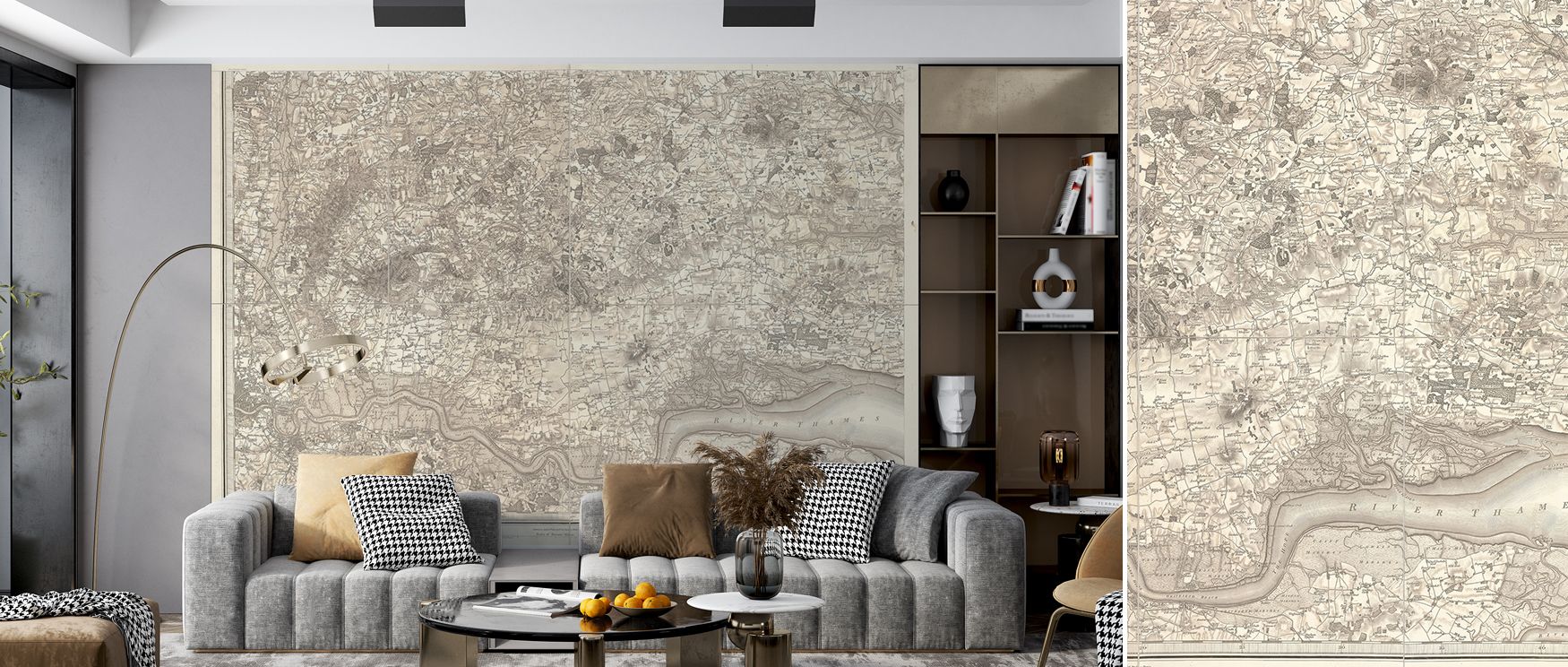 The design balances elegance and sustainability, turning interiors into cultural sanctuaries. Perfect for bedrooms or offices, it grounds interiors in charm and mindful sophistication. 