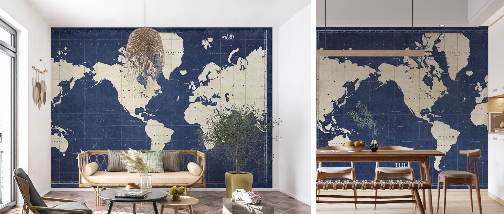 Blueprint World Map Dark radiates metropolitan energy, enriching walls with technical detail. It transforms interiors into stylish retreats where architecture and artistry thrive. 