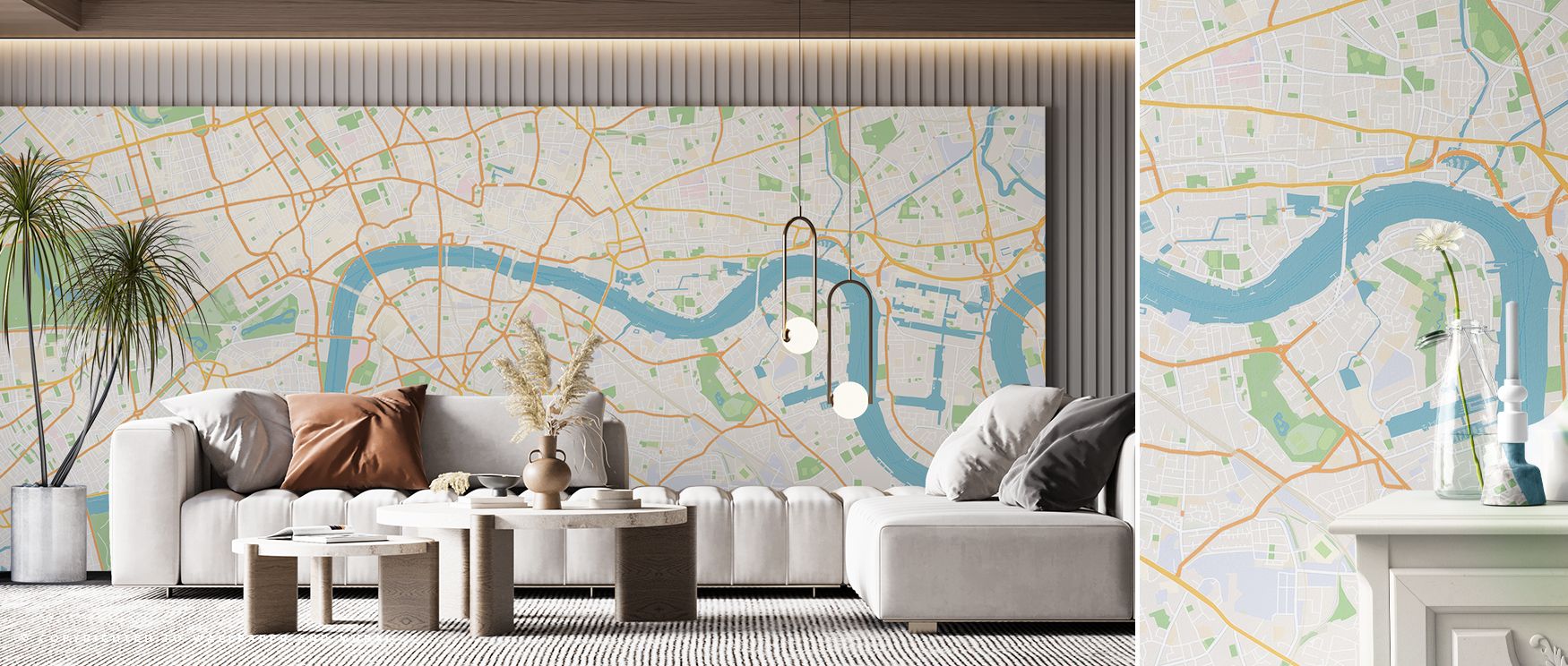 Central London Color Map Wallpaper blends curiosity and style in vibrant tones. Its imagery transforms bedrooms, offices, or family rooms into imaginative retreats. The design offers balance and sophistication. 