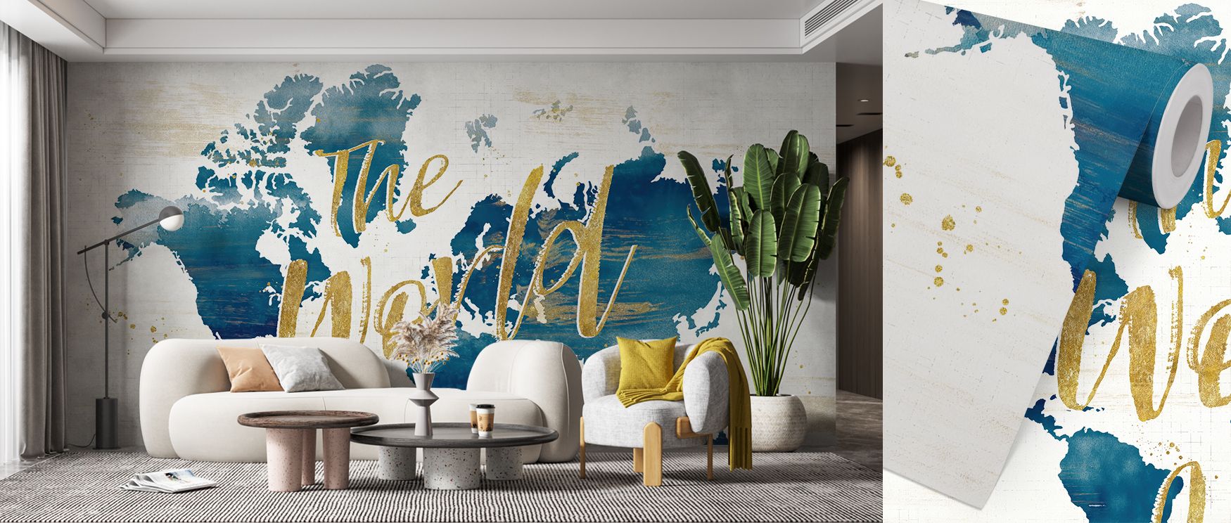 A map wallpaper with desert inspired hues blending earthy coloring with intricate artistry adding cultural charm and natural elegance to interior walls perfect for homes seeking subtle sophistication. 