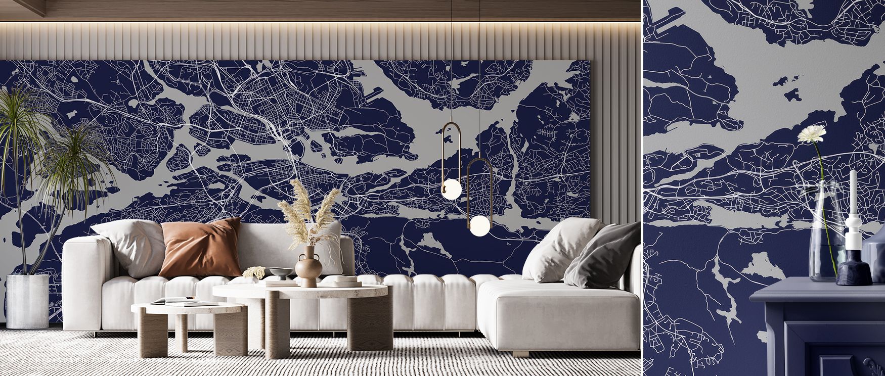 Minimalist Stockholm wallpaper in Scandinavian tones, styled with clean details and global perspective. Its eco-conscious artistry highlights elegance and exploration, turning rooms into sophisticated environments. Perfect for offices, studies, or lounges