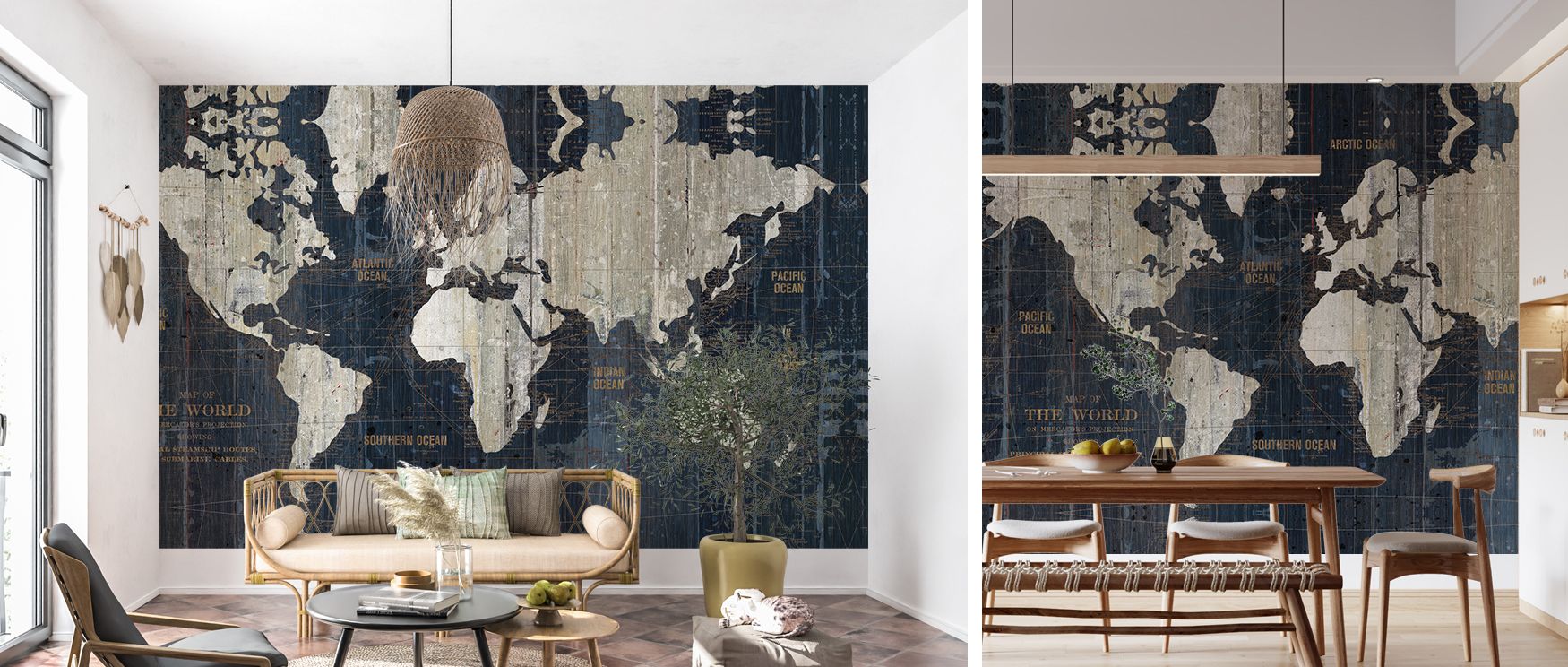 This wallpaper captures antique map artistry with soft blue tones, enriching offices or living rooms with refinement. Walls glow with vintage detail, celebrating history and culture while inspiring curiosity and sophistication. 