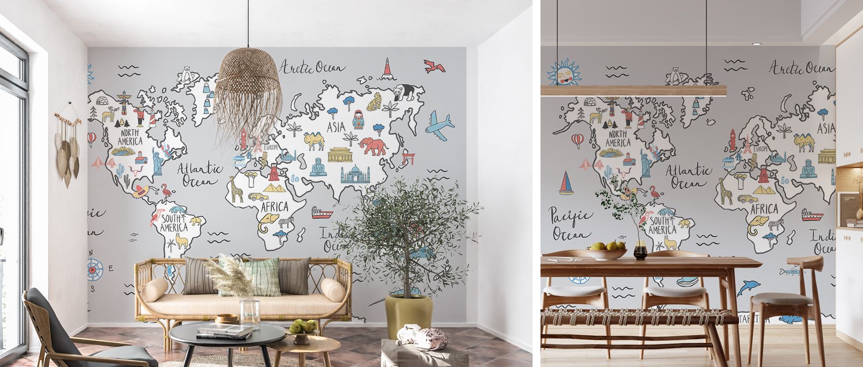 Detailed cartography spreads across this wallpaper, filling interiors with refinement and charm. Designed for living rooms or bedrooms, it enhances walls with artistry, global beauty, and sophistication. 
