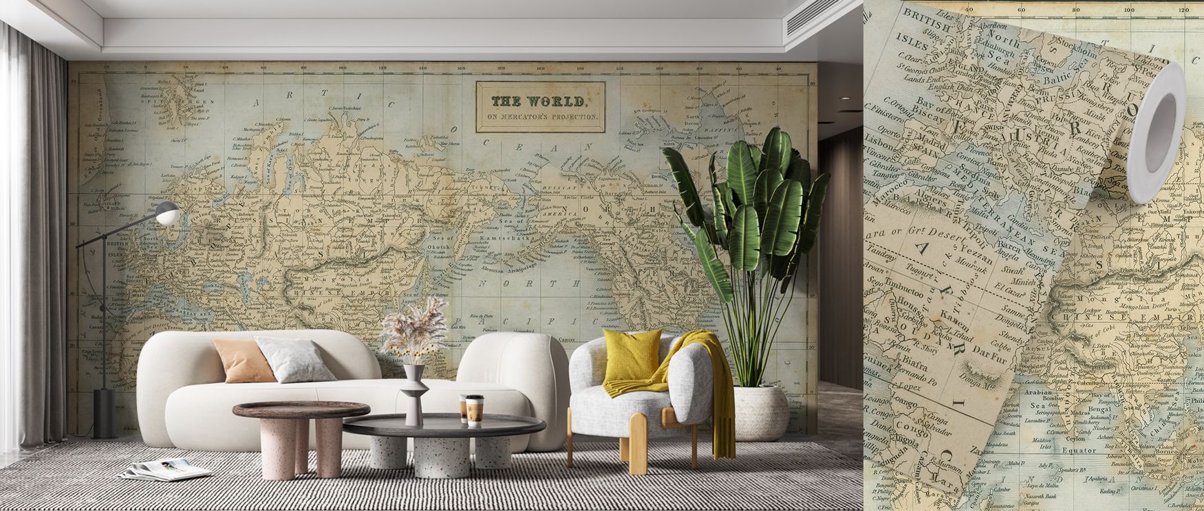 This wallpaper captures Asia in intricate artistry, enriching interiors with culture. Offices or bedrooms glow with charm, as walls become canvases filled with refinement and heritage sophistication. 