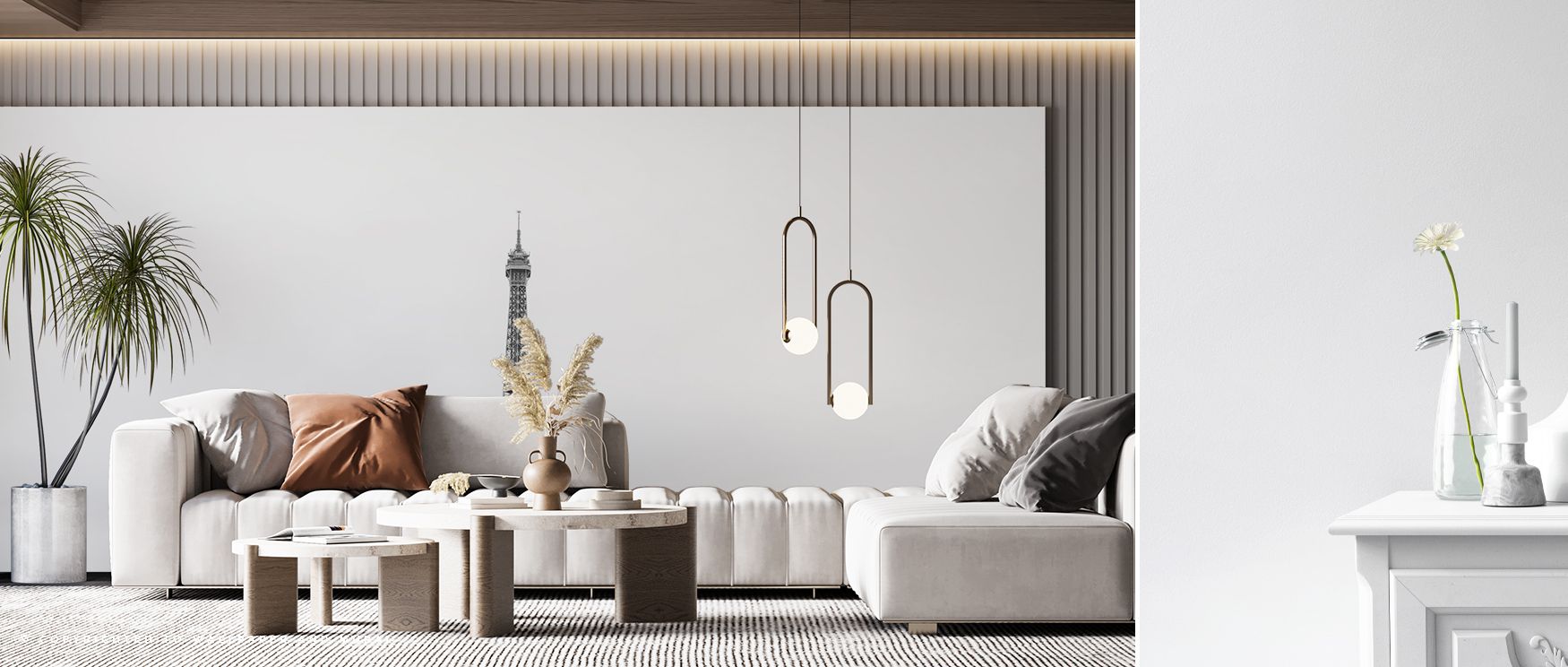 This wallpaper captures the beauty of Paris in scenic artistry, enriching interiors with elegance. Living rooms or lounges glow with sophistication as walls reflect cultural charm, French refinement, and timeless sophistication, creating stylish and inspi