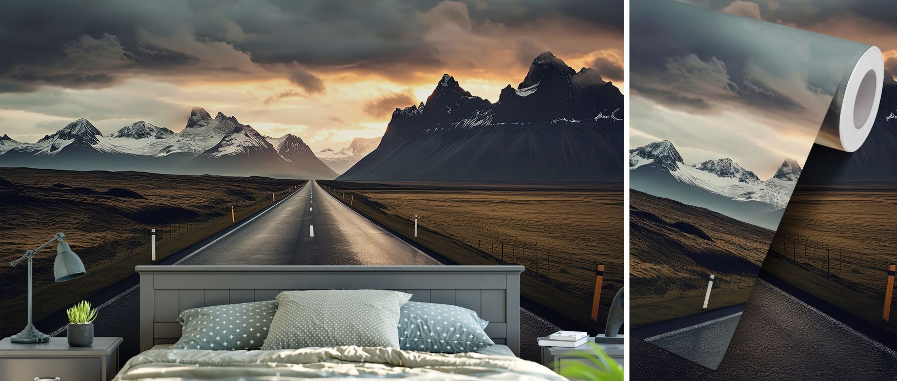 Scenic imagery depicting the feeling of coming home spreads across this wallpaper, radiating charm and refinement. Designed for bedrooms or living rooms, it enriches walls with artistry, nostalgia, and calm, turning interiors into peaceful retreats filled