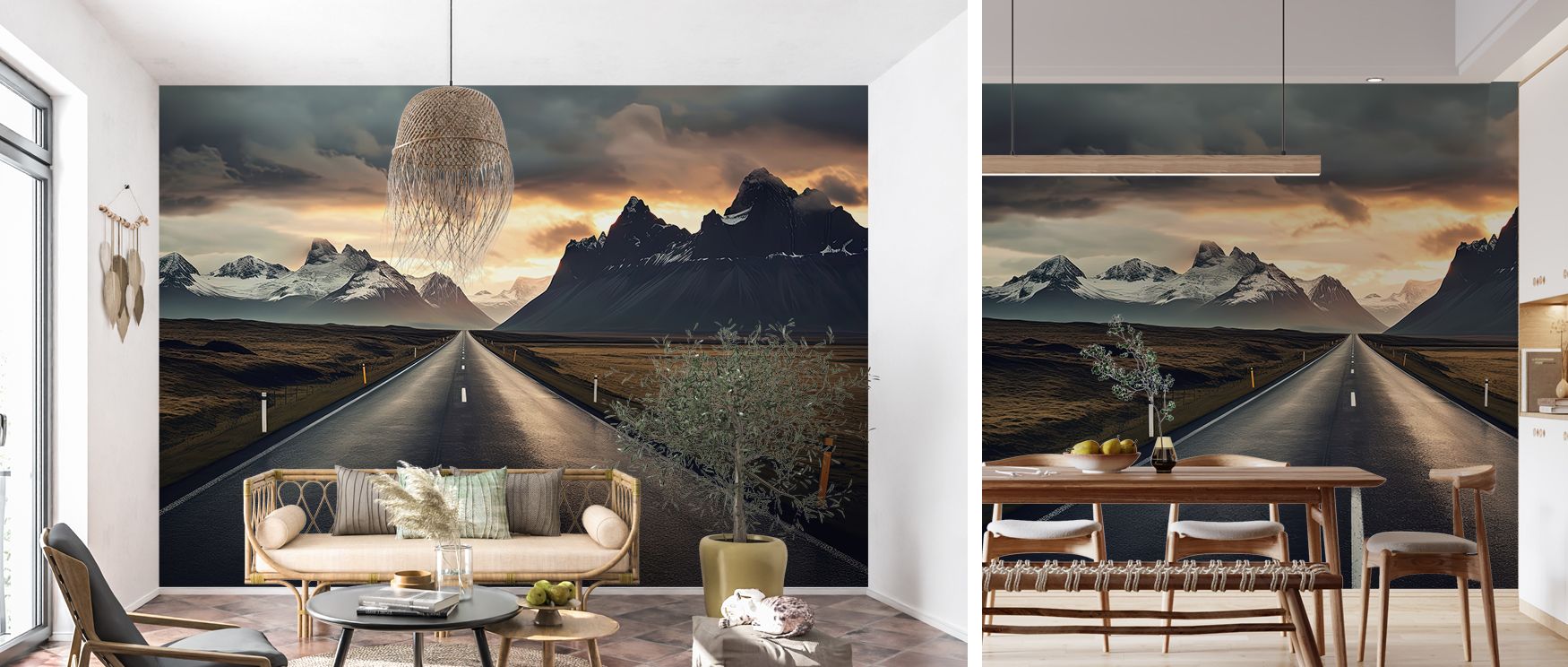 The A Long Way Home Scenic Wallpaper blends artistry with emotional warmth, enriching interiors with charm. Designed for bedrooms, living rooms, or hallways, it makes walls glow with comfort, nostalgia, and beauty, turning homes into peaceful retreats fil
