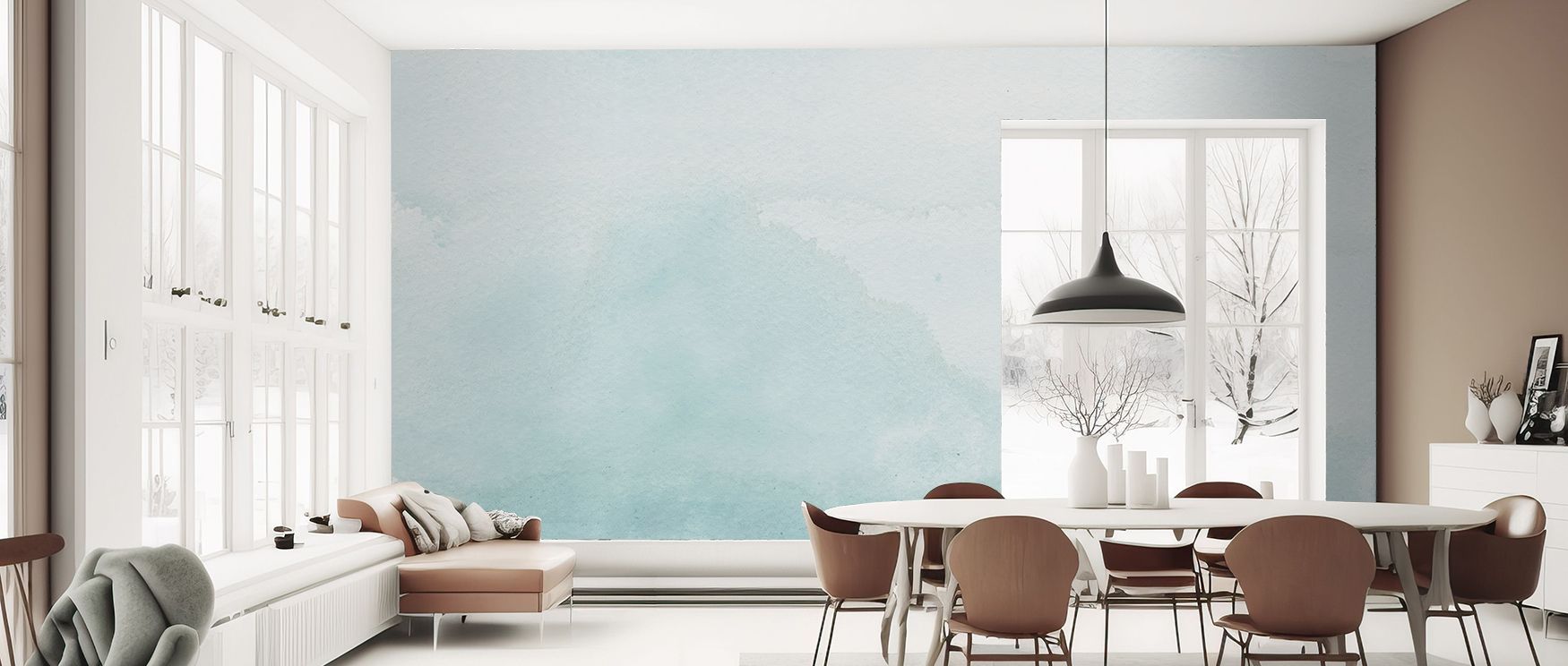 Surreal altered landscape wallpaper mural showcasing artistic tones and abstract layers, perfect for offices or living rooms, offering decorative accents that inspire creativity, artistic charm, and modern adventurous design.