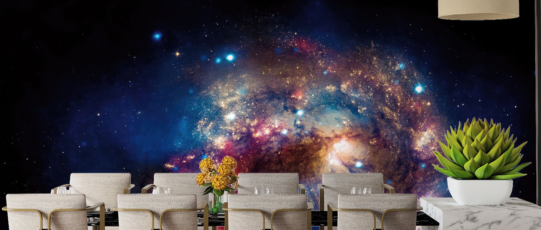 Forward looking artistry unfolds across surfaces, offering calm for bedrooms, bold energy for living rooms, and inspiration for offices, making interiors feel refreshed by imagination and futuristic vision. 