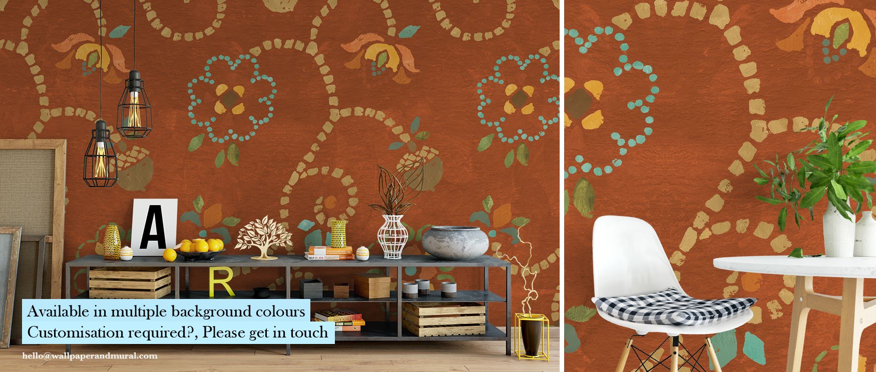 Decorative autumn acorns mural wallpaper featuring earthy tones, suitable for hallways or offices, offering decorative accents that enrich interiors with fall charm, rustic imagery, and seasonal nostalgic beauty. 