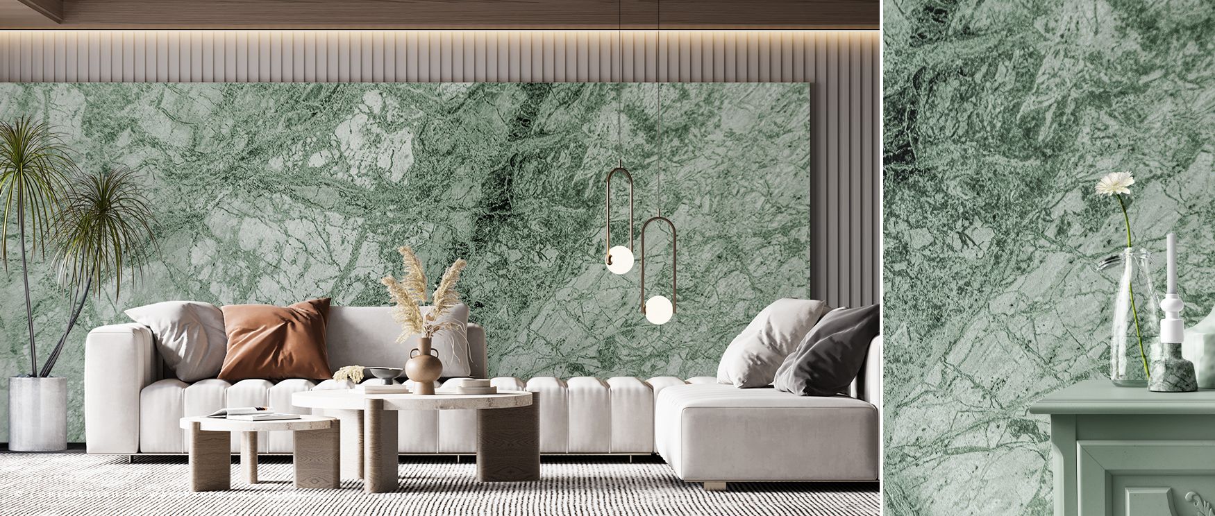 Artistic Avenza scenic wallpaper mural enriched with picturesque tones, ideal for bedrooms or lounges, creating interiors filled with decorative accents, calm natural beauty, and timeless elegance. 