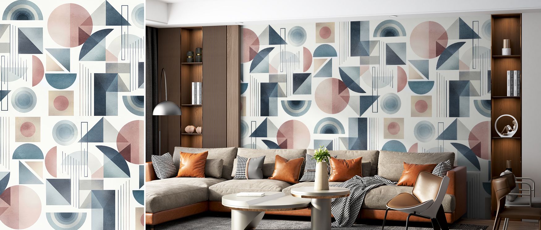 Bauhaus inspired design enriches interiors with rest in bedrooms, vibrancy in living rooms, and inspiration in offices, blending structure, artistry, and balance for timeless appeal. 