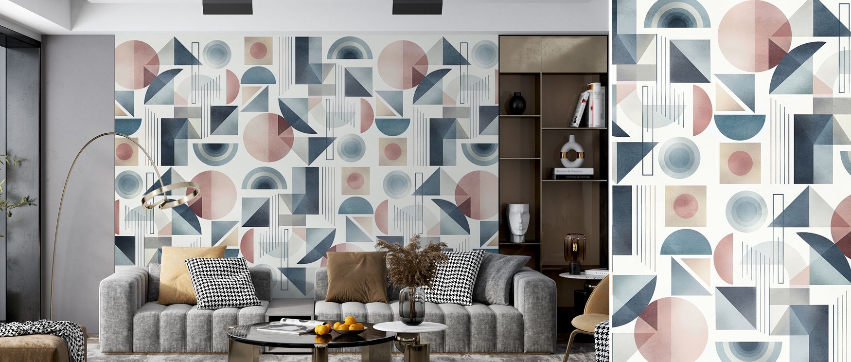 Shapes align with modern precision, providing bedrooms with calm elegance, living rooms with boldness, and offices with creativity, ensuring interiors remain expressive and refined. 