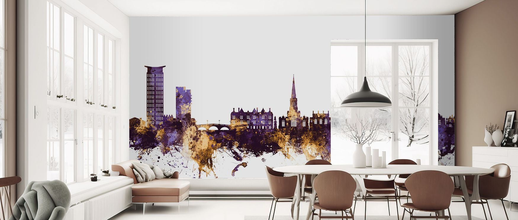 Bold silhouettes radiate across surfaces, enriching bedrooms with tranquility, living rooms with energy, and offices with inspiration, turning interiors into tributes of heritage. 