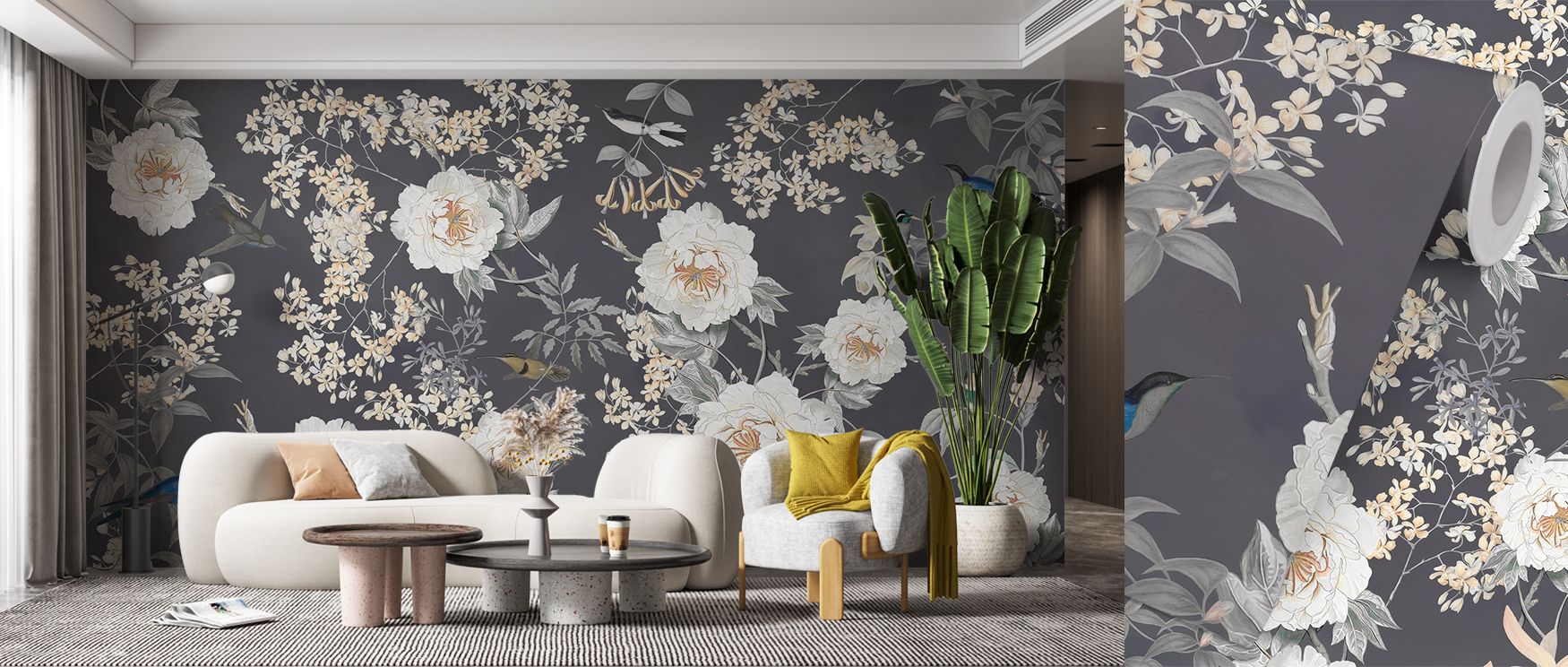 This wallpaper celebrates abstract expression by blending color and form into immersive designs. Its rhythm creates bold drama yet maintains refinement, making it suitable for homes and offices. It adds visual excitement while keeping interiors stylish, o