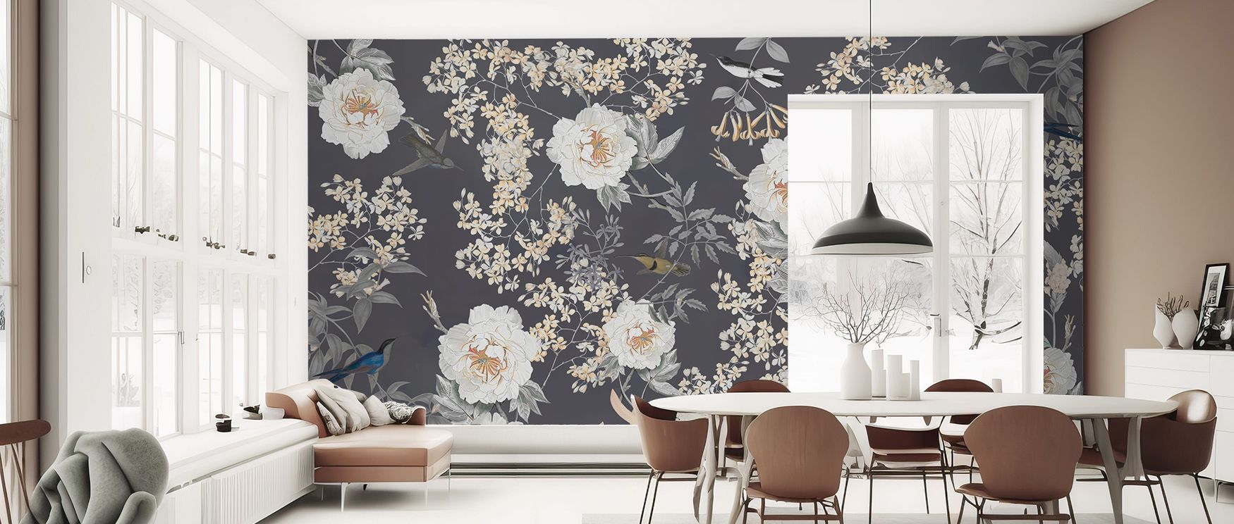 The wallpaper creates visual energy that makes interiors more engaging, offering bold character while maintaining elegance. It adds creative flair to bedrooms, offices, and living rooms, elevating décor with modern abstract artistry that inspires imaginat