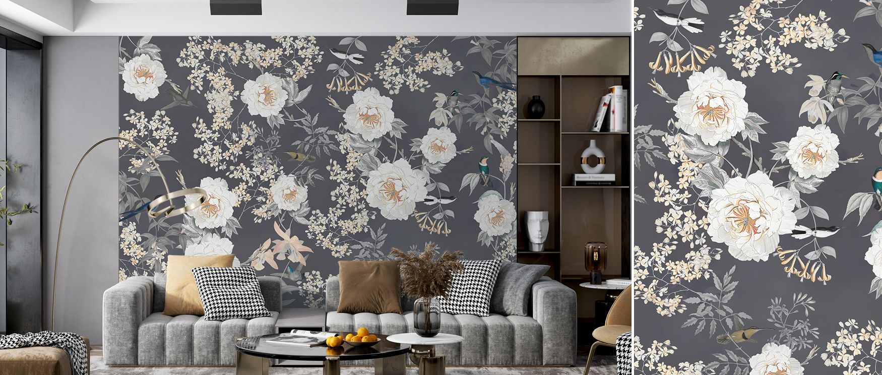 Every form within this abstract design works in harmony, producing a sense of movement and energy that transforms walls into expressive canvases. It highlights artistic inspiration, offering a fresh, bold style that suits modern living environments with s