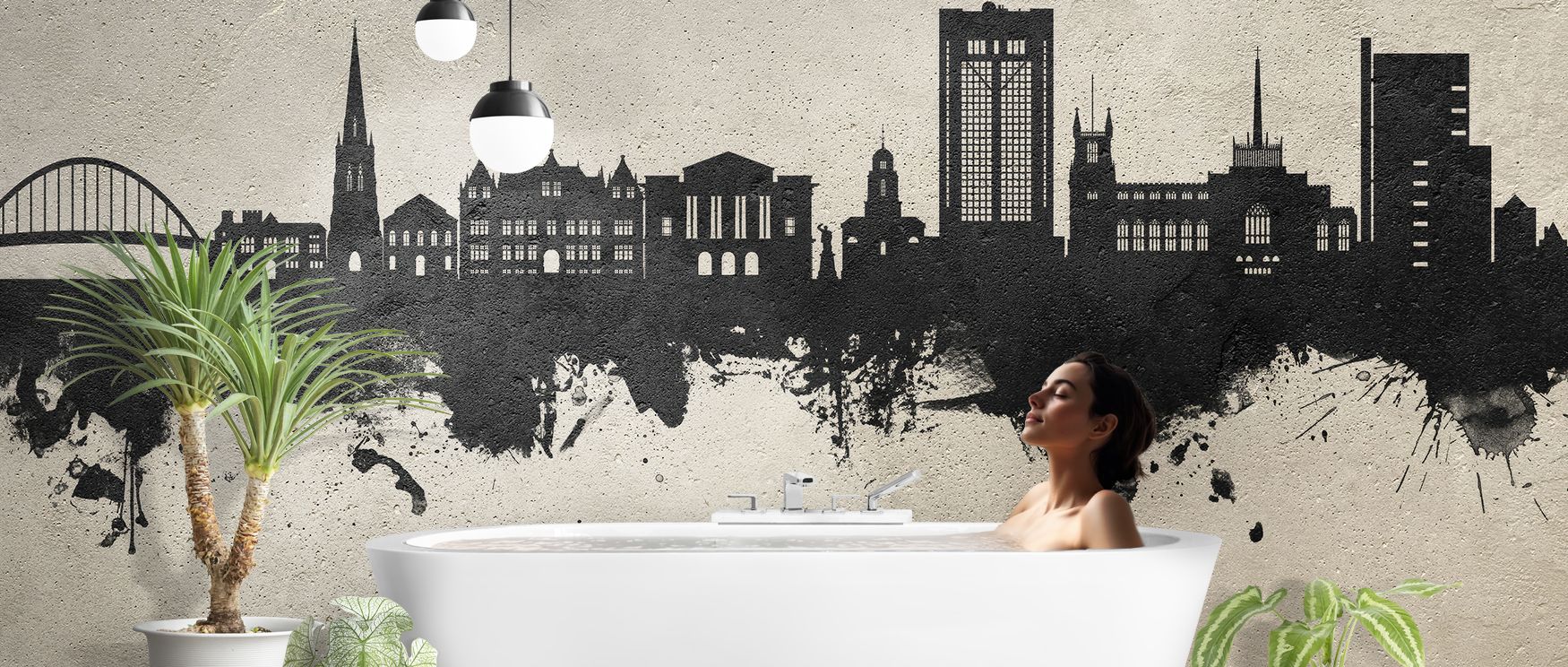 Each skyline detail adds visual rhythm that makes interiors feel alive. It enhances walls with bold contrasts, making them focal points that inspire conversation and reflect contemporary metropolitan character. 