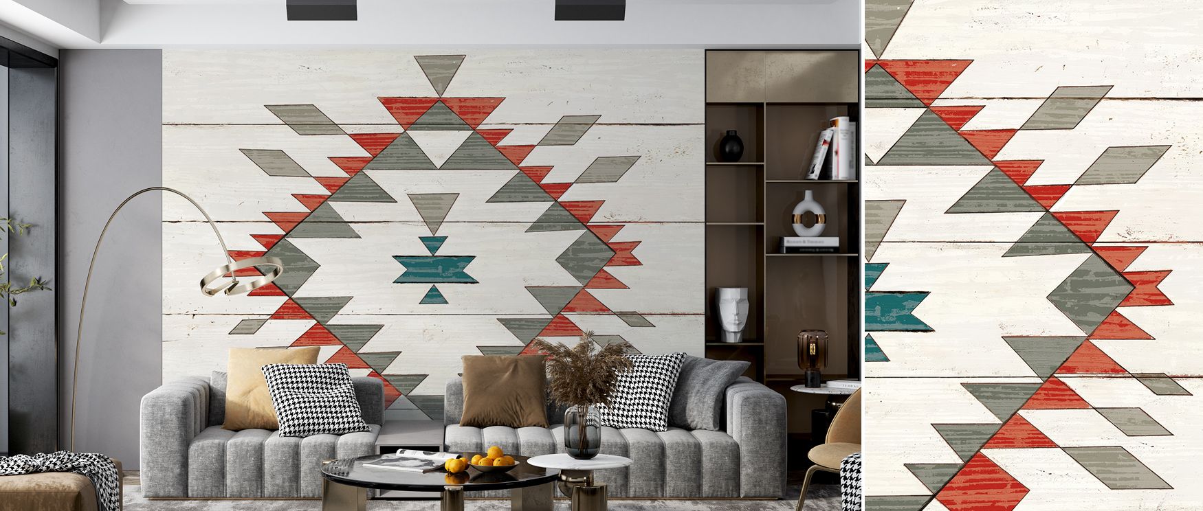 A rustic neutral mural wallpaper design blending abstract artistry with natural charm, perfect for bedrooms, dining areas, or lounges. It creates interiors filled with calming beauty, sophisticated decorative presence, and refined rustic inspiration that 